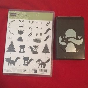 Stampin’ Up: Foxy Friends Stamp & Punch Set
